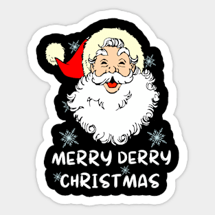 Merry Derry Christmas Sticker